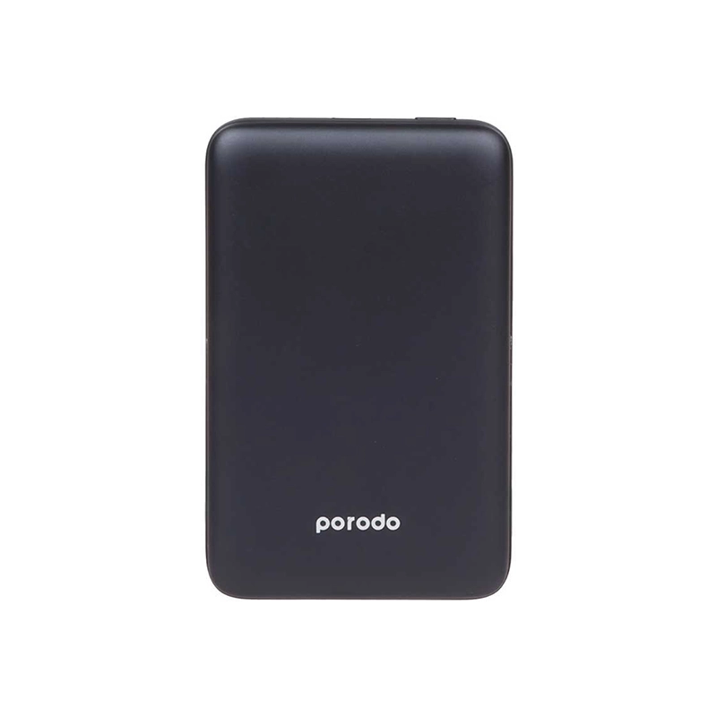 پاوربانک 10000 میلی آمپر پرودو مدل PORODO POCKET POWER BANK PD-PBFCH034