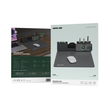 موس پد و شارژر وایرلس گرین لاین مدل GREEN LION MOUSE PAD WIRELESS CHARGER GNMSPADWIRGY