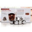 قالب یخ STAINLESS STEEL COOLING CUBS 