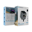 شارژر دیواری 70W پاورولوژی مدل POWEROLOGY HALO CHARGER WITH RETRACTABLE CABLE PWCUQC051