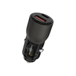 شارژر فندکی 95W پرودو مدل PORODO TRANSPARENT CAR CHARGER PDFWCH048