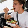 ظرف غذای برقی دو حالته پرودو مدل PORODO LIFESTYLE 45W DUAL MODE ELECTRIC LUNCH BOX PDLFSTL0376WH