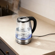 کتری برقی 1.8L پرودو مدل PORODO LIFESTYLE PYRO TI ELECTRIC GLASS KETTLE PDLFST18ACL