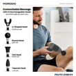 ماساژور تفنگی پرودو مدل PORODO EASE ON HANDHELD MASSAGER PDLFSTJ14BKGY