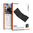 کیبورد بی سیم تاشو پرودو مدل PORODO PD2689BK