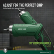 پیچ گوشتی شارژی گرین لاین مدل GREEN LION GSD-54 CORDLESS SCREWDRIVE SET GNGSD54CSGN