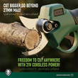 قیچی هرس شارژی گرین لاین مدل GREEN LION GSH-400 ELECTRIC PRUNING SHEARS TOOL CORDLESS GNGSH400SHGN