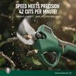 قیچی هرس شارژی گرین لاین مدل GREEN LION GSH-400 ELECTRIC PRUNING SHEARS TOOL CORDLESS GNGSH400SHGN