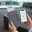 کیف پاسپورت و مدارک لِولو مدل LEVELO HARBOR PASSPORT HOLDER WITH FIND MY LOCATION