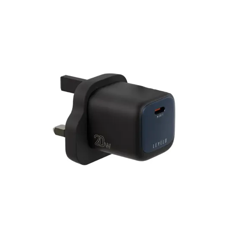 آداپتور 20W لِولو مدل LEVELO VERO GAN ADAPTER WITH SINGLE TYPE-C PORT