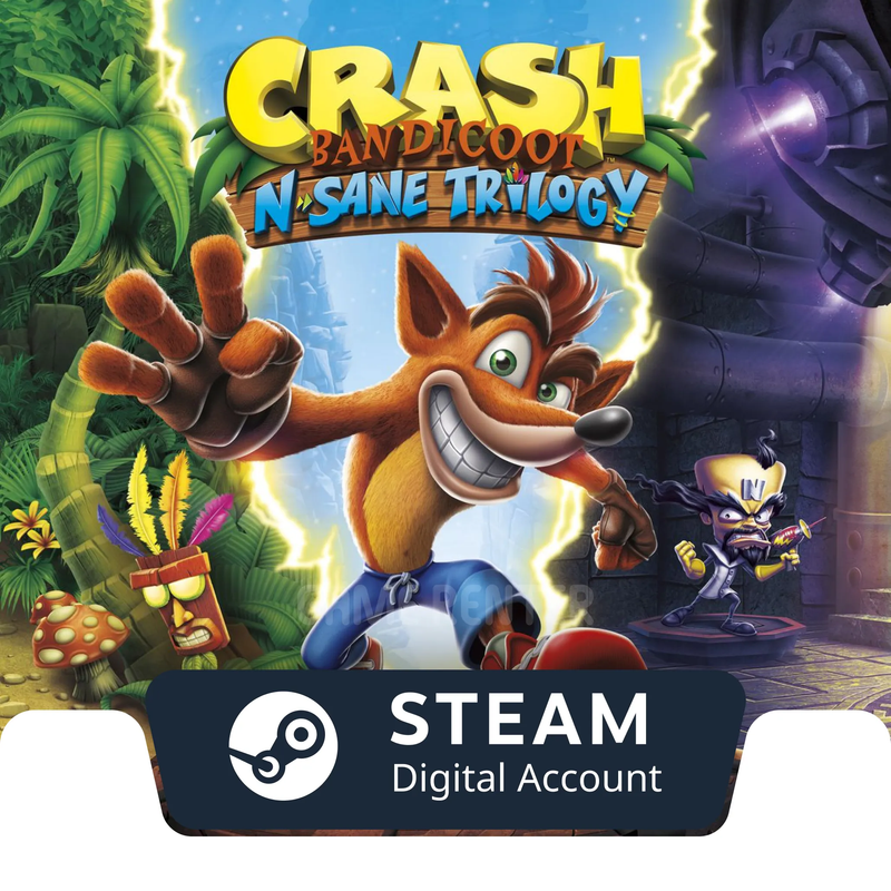 خرید بازی Crash Bandicoot N. Sane Trilogy - Steam