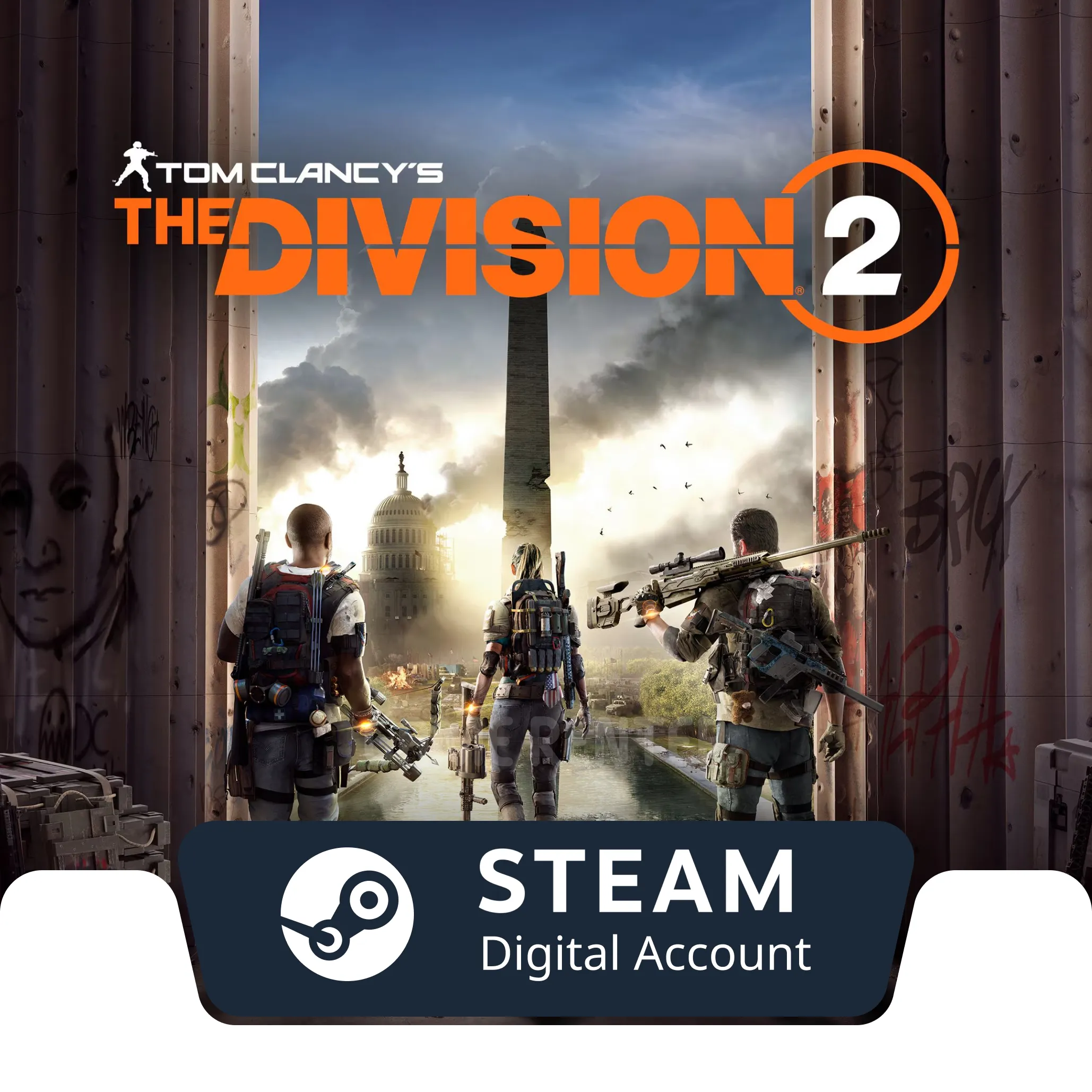 خرید بازی Tom Clancy's The Division 2 برای استیم