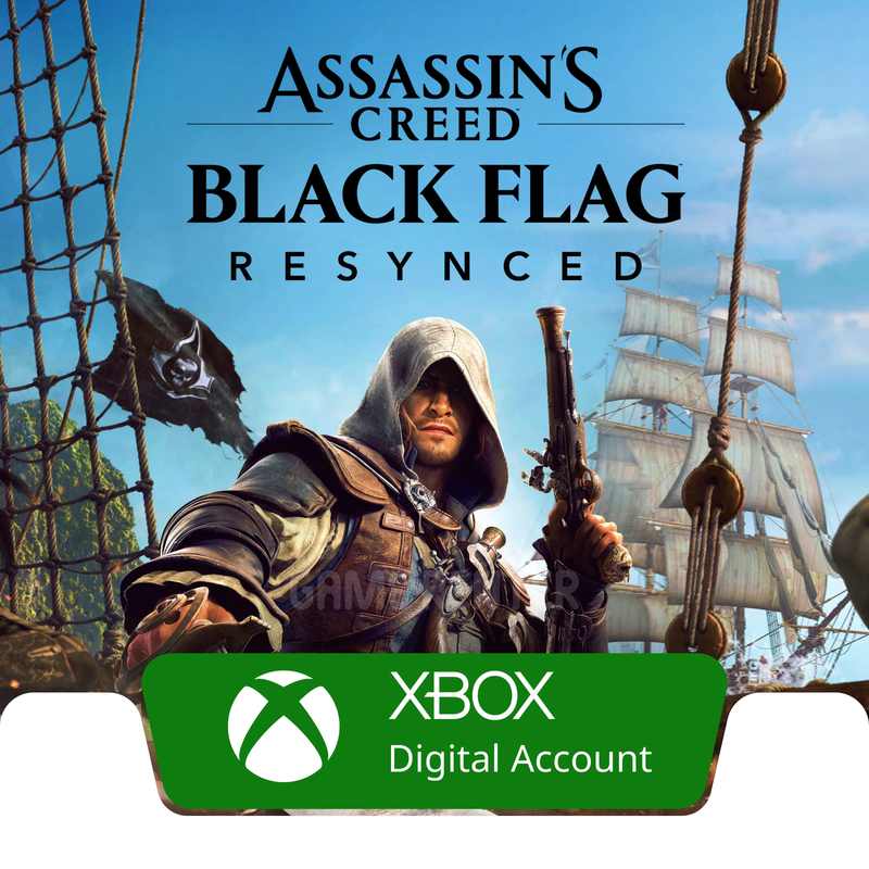 خرید بازی Assassins Creed Black Flag Resynced برای ایکس باکس
