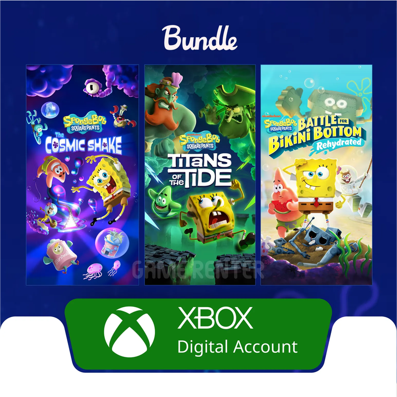 خرید اکانت دیجیتالی SpongeBob SquarePants: Bundle - Xbox