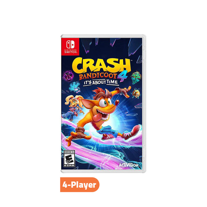 اجاره بازی Crash Bandicoot 4: It’s About Time - Nintendo Switch