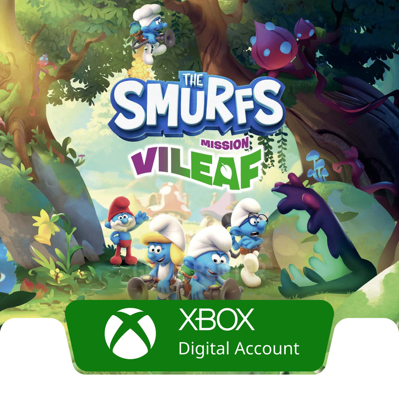 خرید بازی دیجیتالی The Smurfs - Mission Vileaf - Xbox