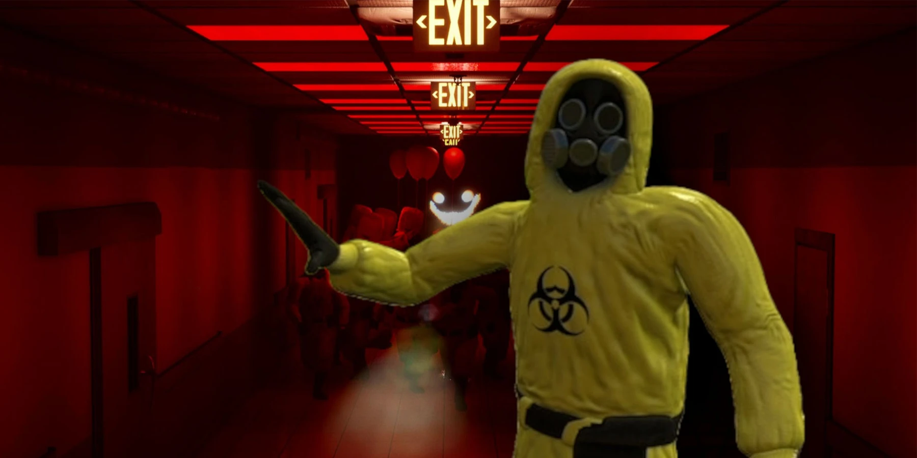بازی ترسناک Escape the Backrooms به سبک اتاق فرار