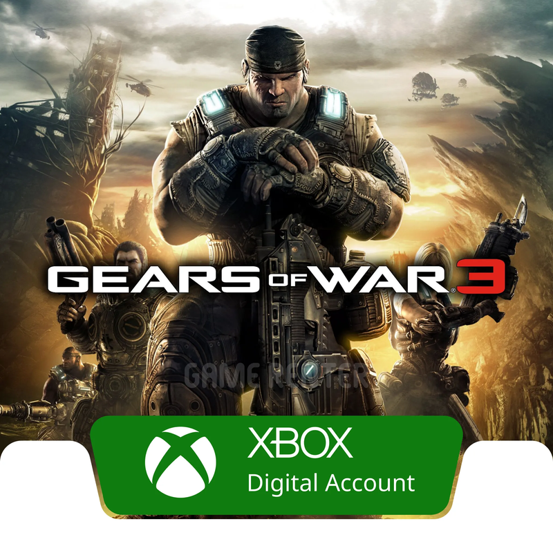 خرید بازی دیجیتالی Gears of War 3 - Xbox