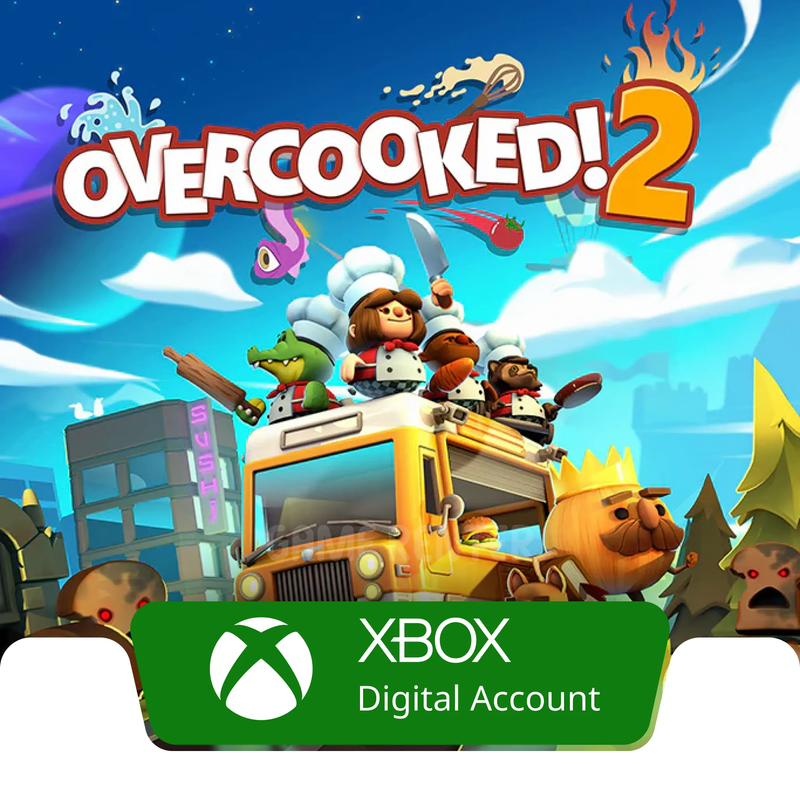 خرید بازی دیجیتالی Overcooked! 2 - Xbox