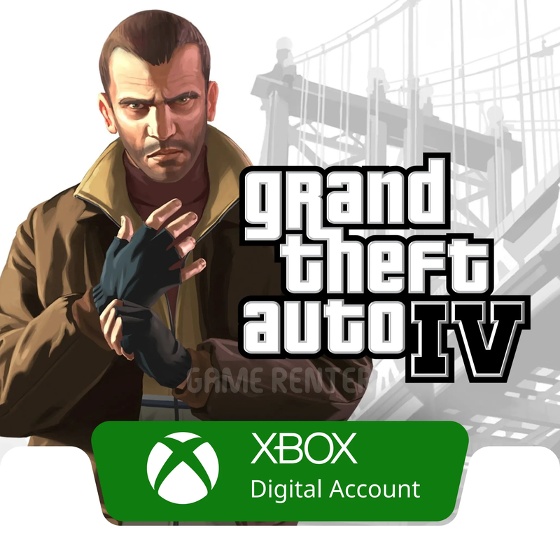 خرید بازی دیجیتالی GTA IV - Xbox