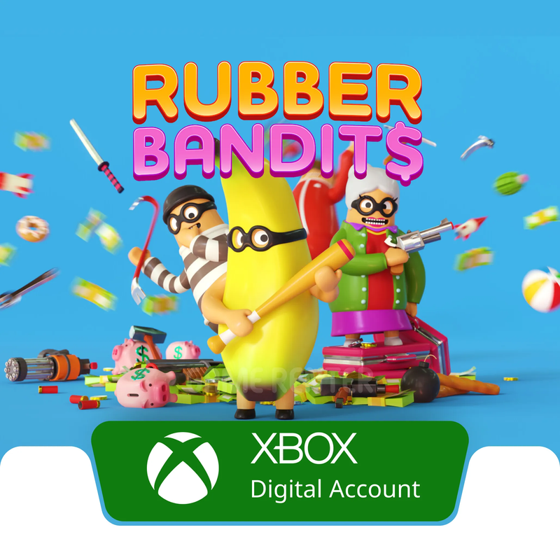خرید بازی دیجیتالی Rubber Bandits - Xbox