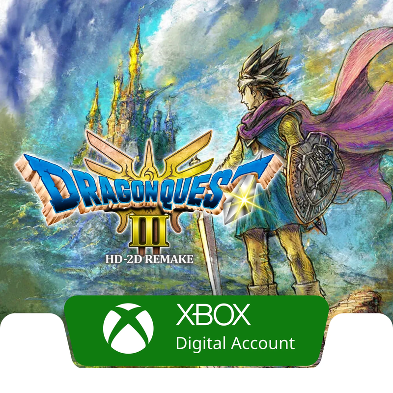 خرید بازی دیجیتالی DRAGON QUEST III HD-2D Remake - Xbox