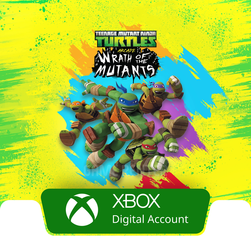خرید بازی دیجیتالی Teenage Mutant Ninja Turtles Arcade Wrath of the Mutants - Xbox