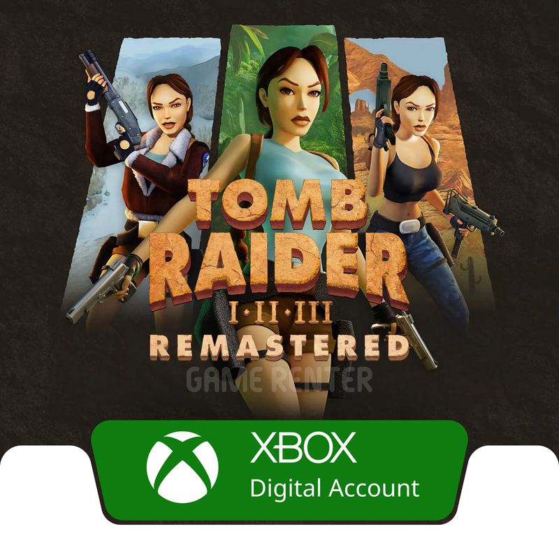 خرید بازی دیجیتالی Tomb Raider I-III Remastered (Starring Lara Croft) - Xbox