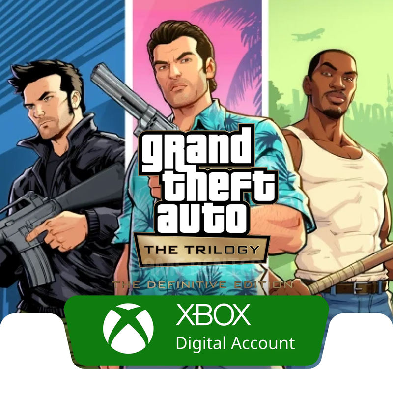 خرید اکانت دیجیتالی Grand Theft Auto The Trilogy - Xbox