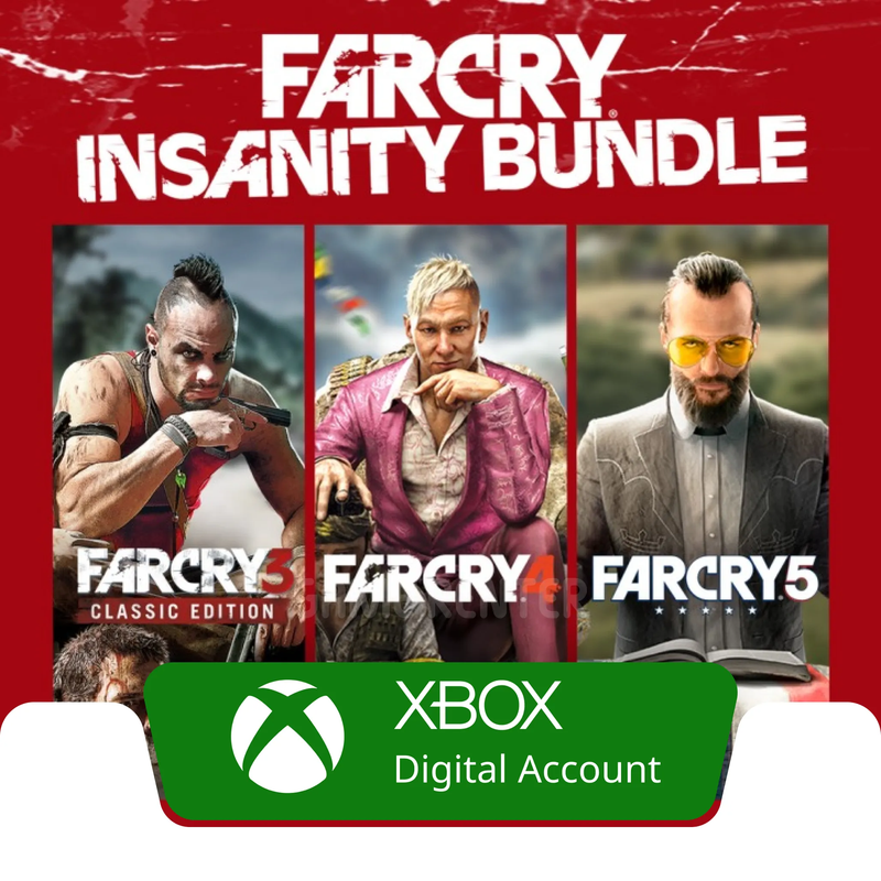 خرید اکانت دیجیتالی Far Cry Insanity Bundle - Xbox