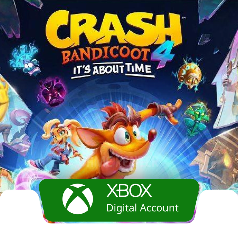 خرید اکانت دیجیتالی Crash Bandicoot 4: It's About Time - Xbox