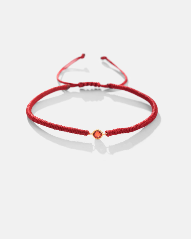 دستبند سنگ گارنت