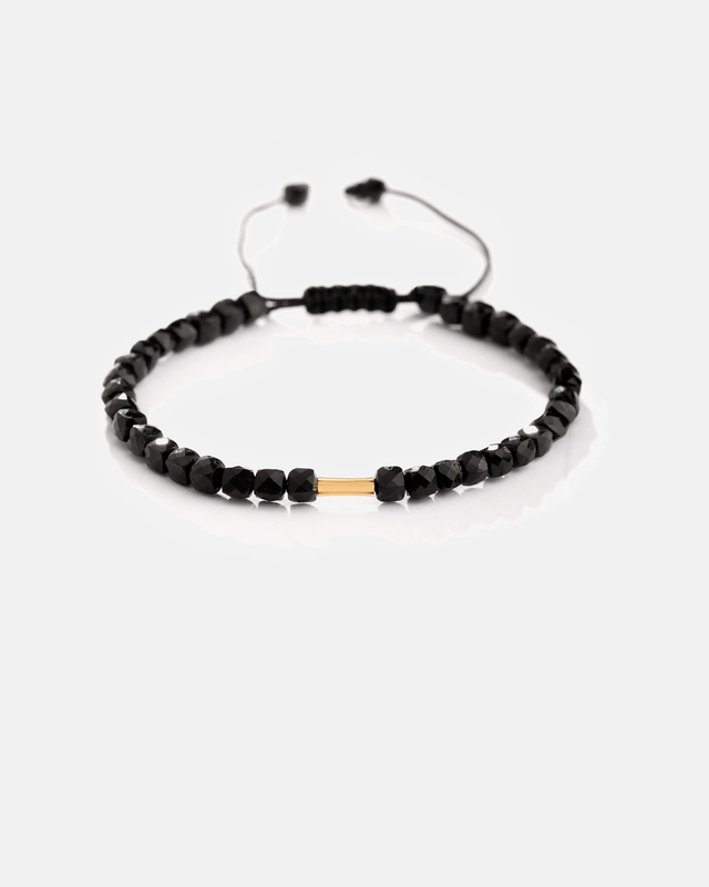 دستبند ترمالین و مفتول طلا