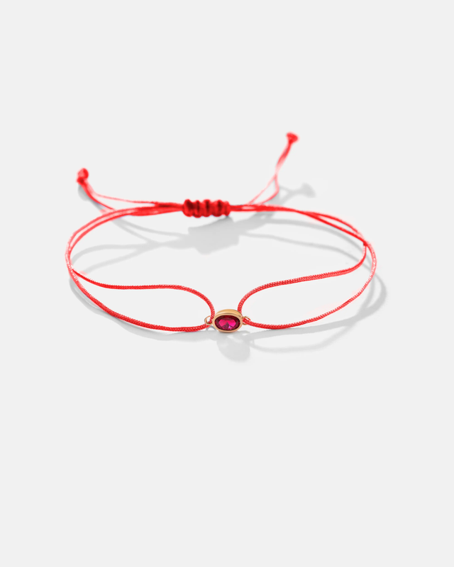 دستبند سنگ گارنت