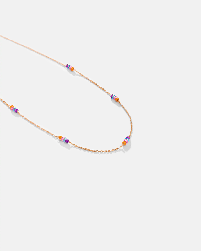 گردنبند غزل رنگین