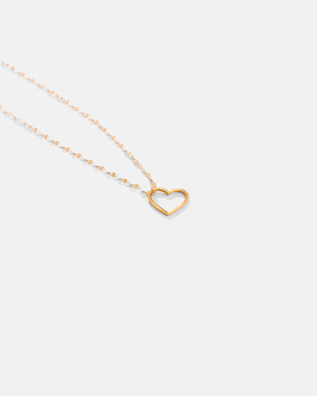 آویز قلب مفتولی کوچک