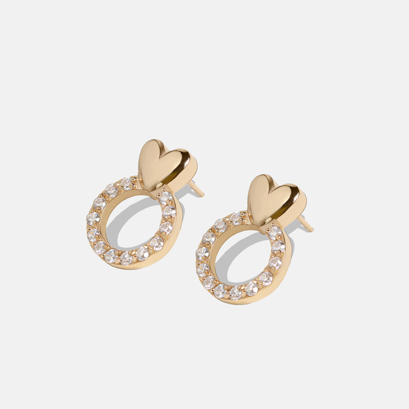 گوشواره قلب دانه