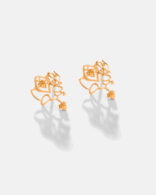 گوشواره طلوع رز