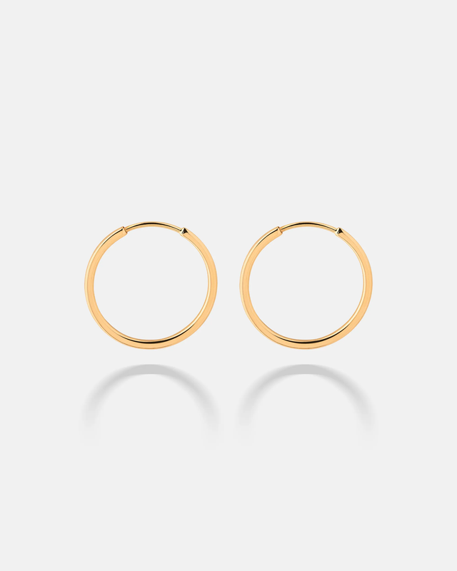 گوشواره حلقه‌ای متوسط