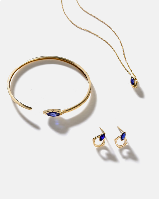 نیم ست چشم آبی