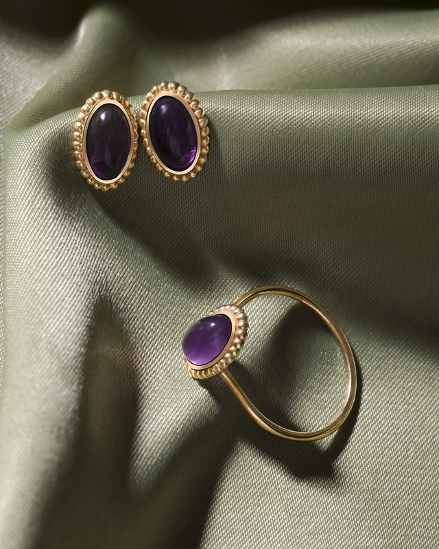 نیم ست آمیتیست اوال