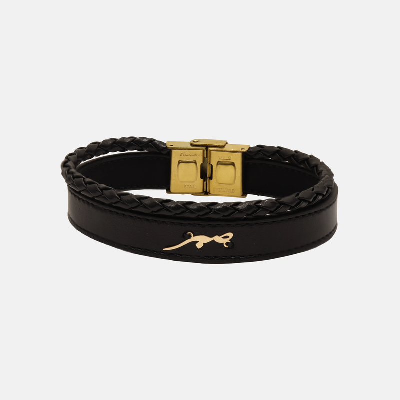 دستبند چرمی صبر