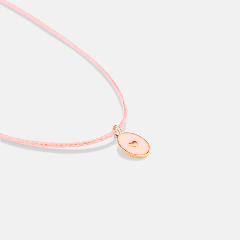 گردنبند طلا قابِ دل