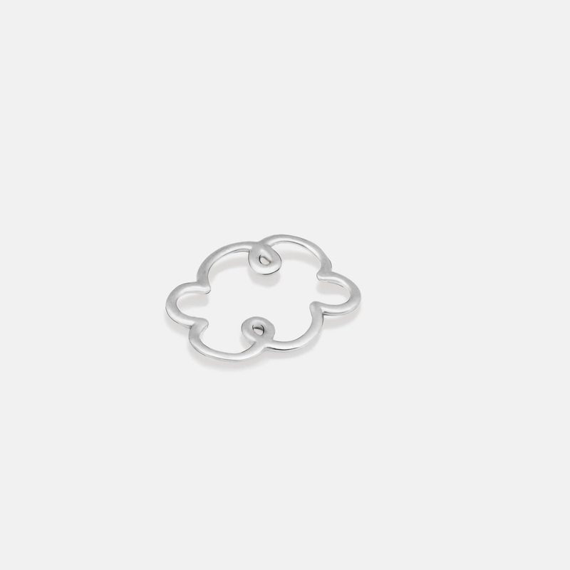 آویز نقره ابر مفتولی