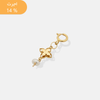 آویز طلا روبرتو و مروارید