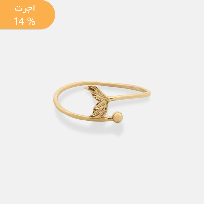 انگشتر طلا دم وال