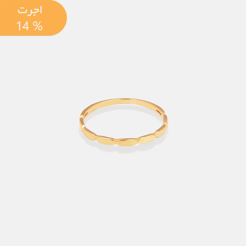 انگشتر طلا قاب