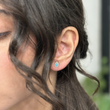 گوشواره طلا فیروزه اشکی