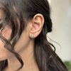 گوشواره طلا فیروزه
