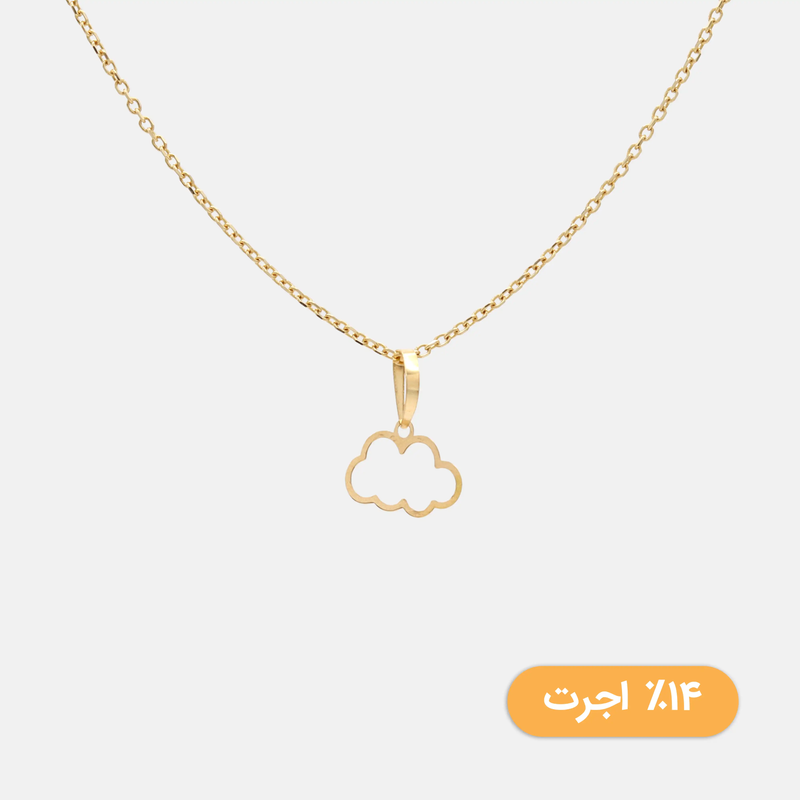 آویز طلا ابر